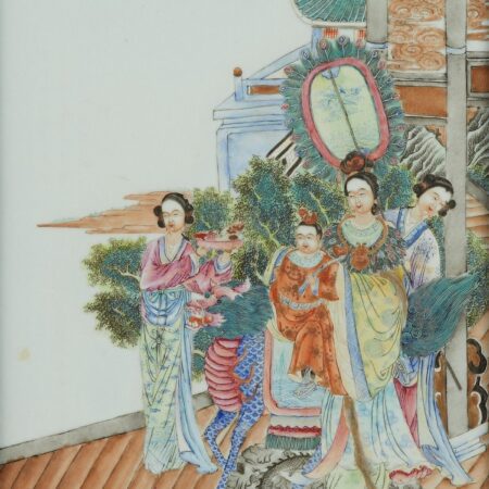 Chinese Porcelain Plaque