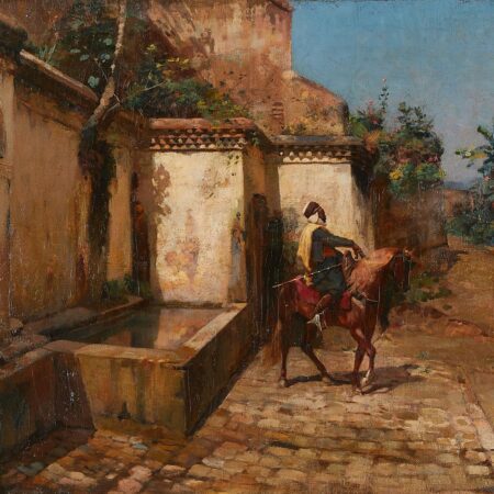 Armand Point Orientalist Oil Painting 1886