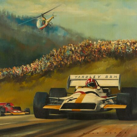 Dion Pears Formula One Race Painting 1971