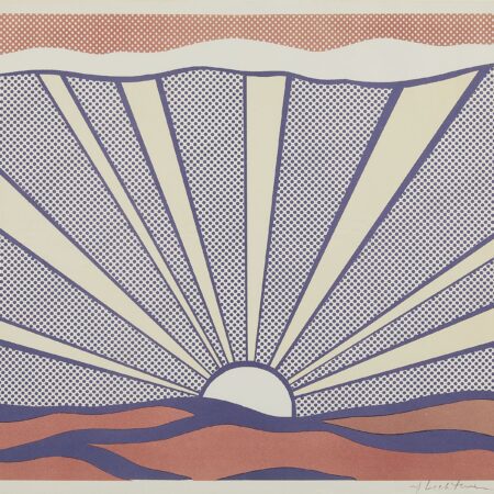 Roy Lichtenstein "Sunrise" Pop Art Print