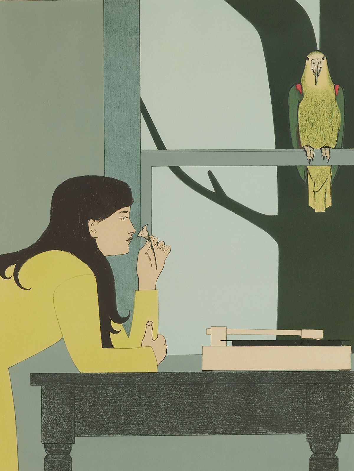 Will Barnet "Silent Season - Spring 1971" Print