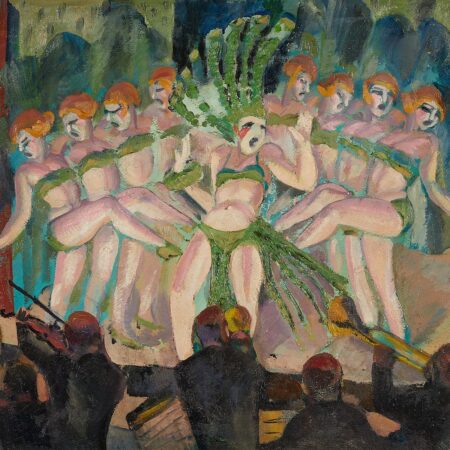 Clement Haupers Jazz Era Oil Painting 1926
