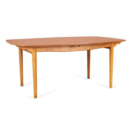 Finn Juhl for Baker MCM Dining Table w/ 2 Leaves