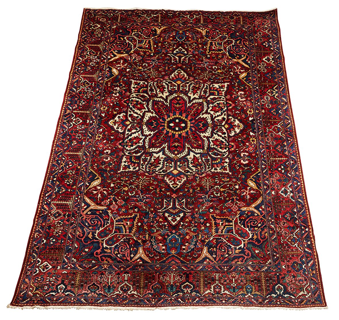 Very Large Persian Hand-knotted Wool Rug 11'4" x 17'