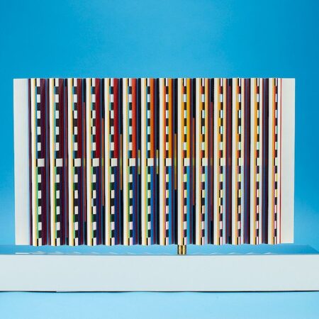 Yaacov Agam Kinetic Sculpture Painting "Multidimensional Space" 1983-84