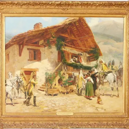 Edouard Detaille Oil on Canvas