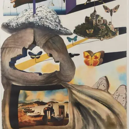 Salvador Dali Normandie Color Lithograph