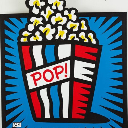 Burton Morris "POP!" Acrylic Painting