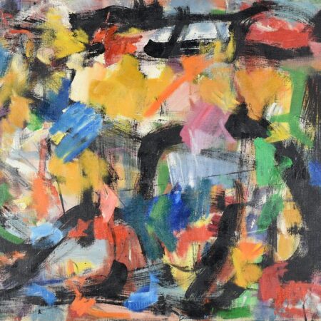 Hugh Kappel Abstract Oil on Canvas