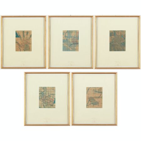 Steve Sorman Suite of 5 "What This Is" Intaglio Prints