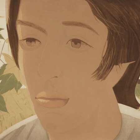 Alex Katz "Boy with Branch" Aquatint