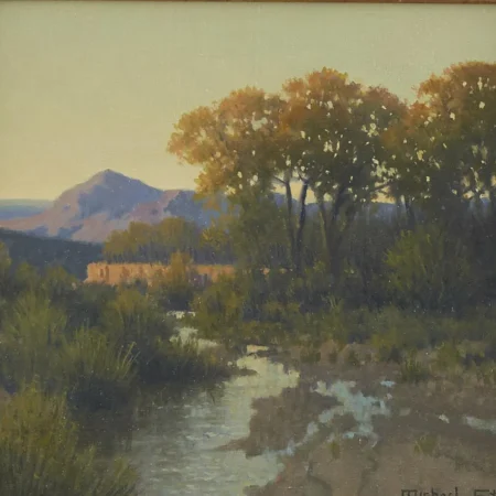 Michael Stack "San Pedro Evening Light" Oil on Canvas