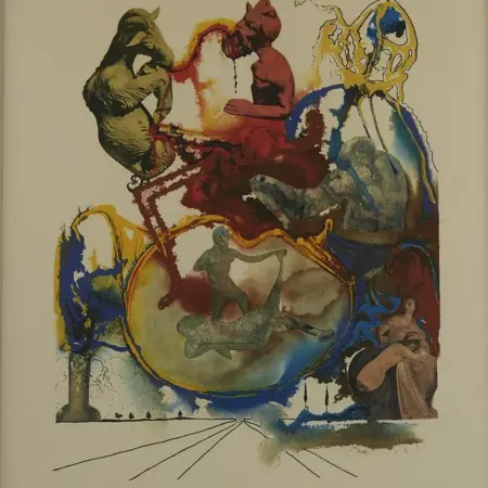 Salvador Dali "Four Dreams of Paradise" Set of 4 Lithographs