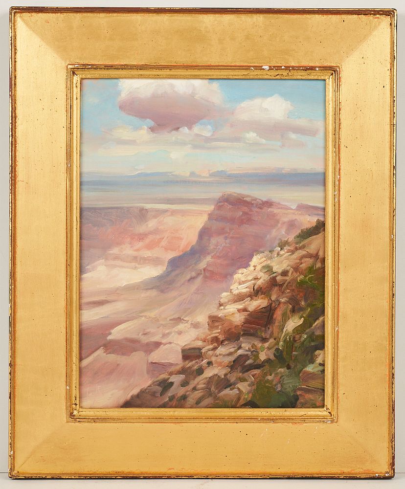 Peter A. Nisbet Grand Canyon Oil on Board