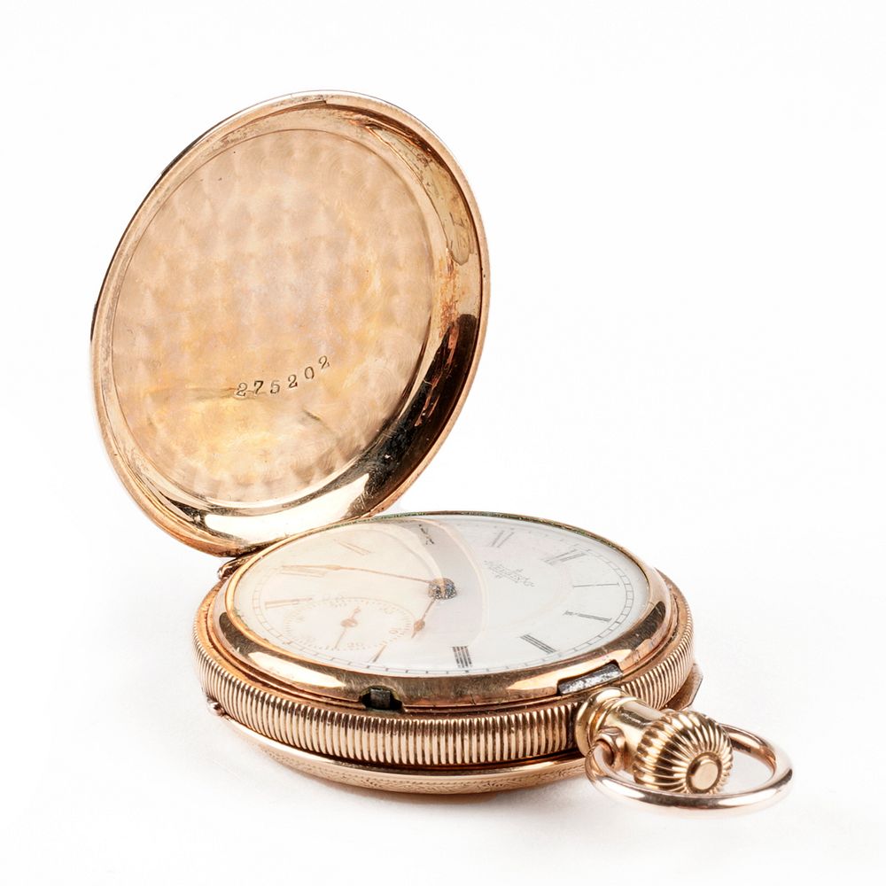 Elgin 14K Gold Full Hunter Pocket Watch