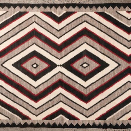 Navajo Blanket Double Medicine Man's Eye 5' x 11'