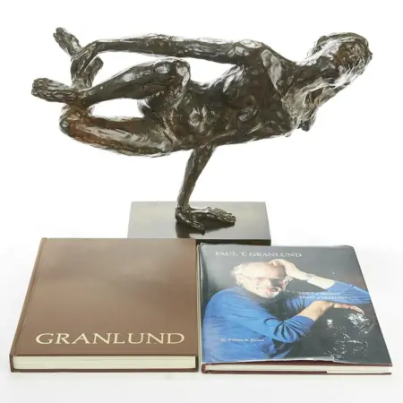 Paul Granlund "Suspended Animation" Bronze Sculpture