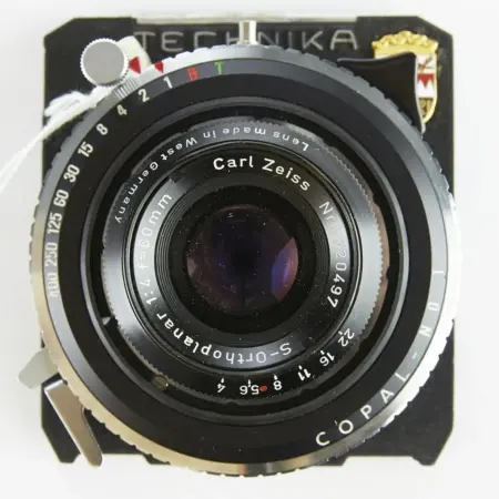 Carl Zeiss S-Orthoplanar 1:4 f=60mm Camera Lens