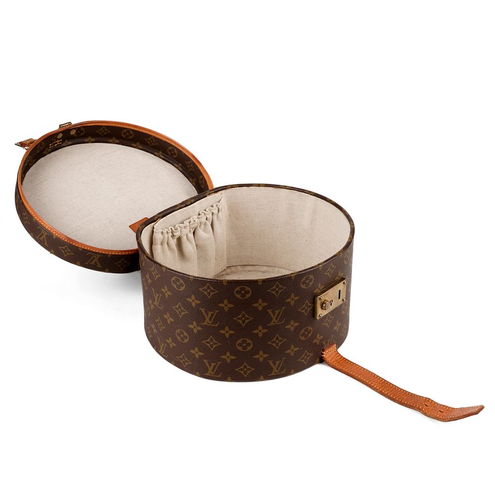 Louis Vuitton Hat Box w/ Lock