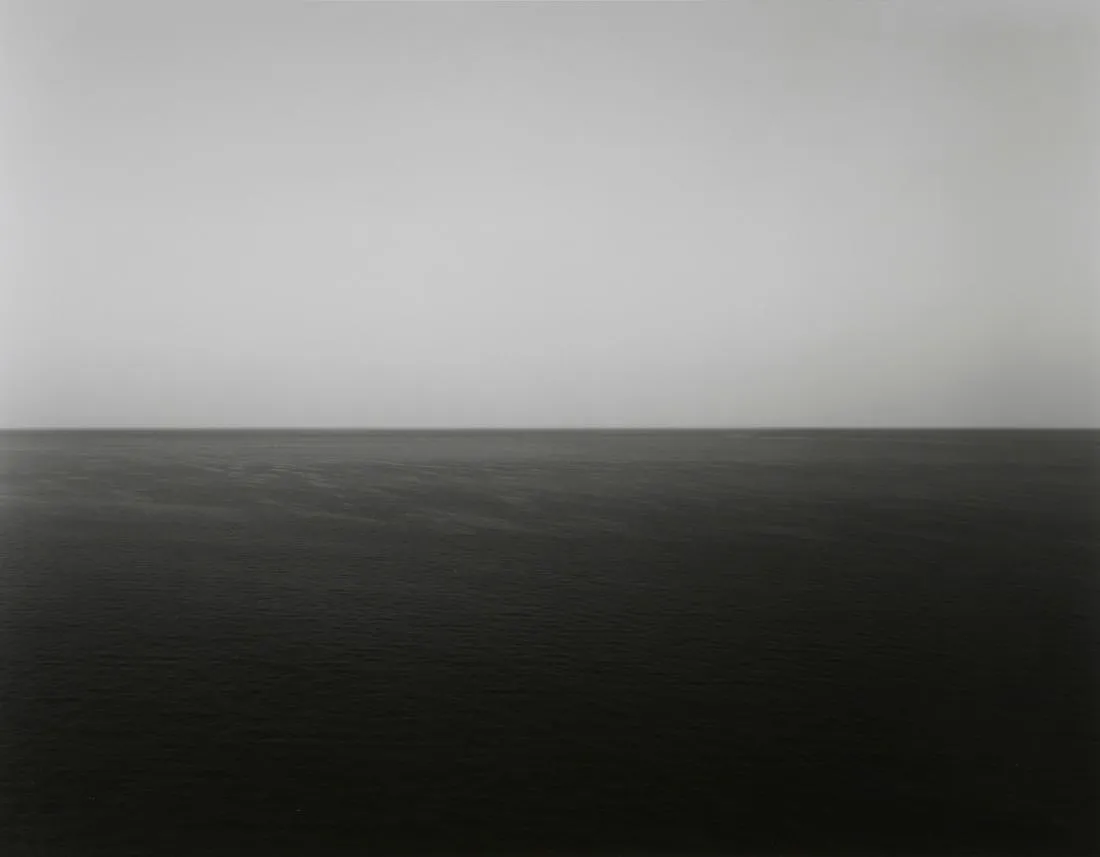 Hiroshi Sugimoto Seascapes Photograph "Mirtoan Sea, Sounion"