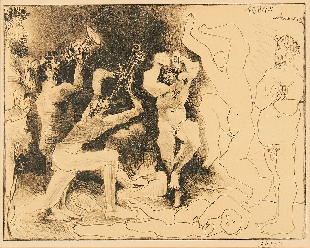 Pablo Picasso "La Danse des Faunes" Lithograph