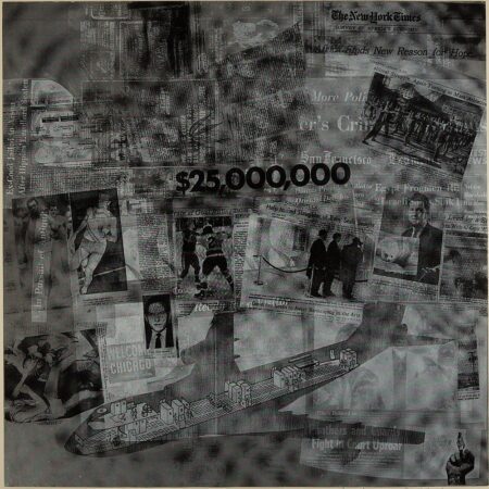 Robert Rauschenberg "$25000000" Silkscreen