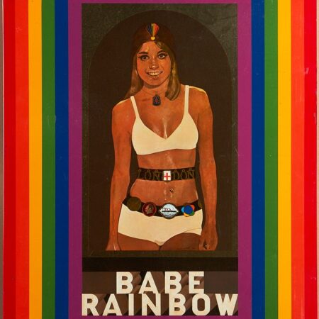 Peter Blake "R is for Rainbow" Screenprint on Tin