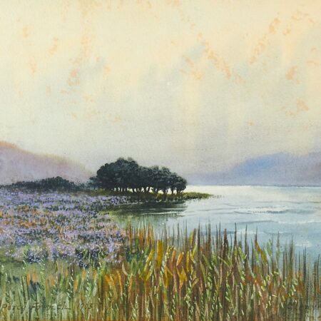 Percy French "Glenveagh" Watercolor