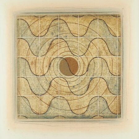 Kwang Jean Park Waves Woodcut and Drawing