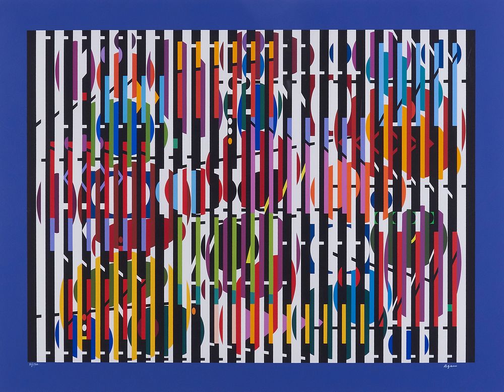 Yaacov Agam "Petite Secret" Silkscreen