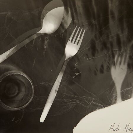 Martha Hoepffner "Licht und Schatten (Spoons and Forks)" Photograph