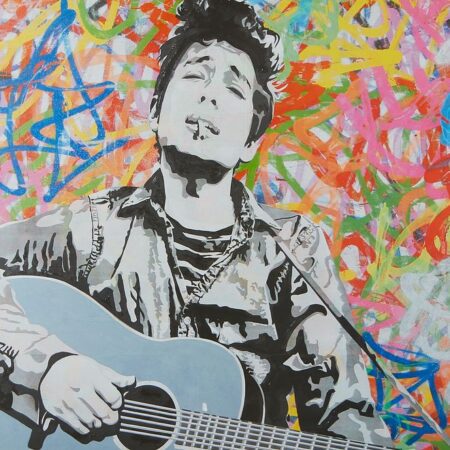 Mr. Brainwash "Bob Dylan" Offset Lithograph