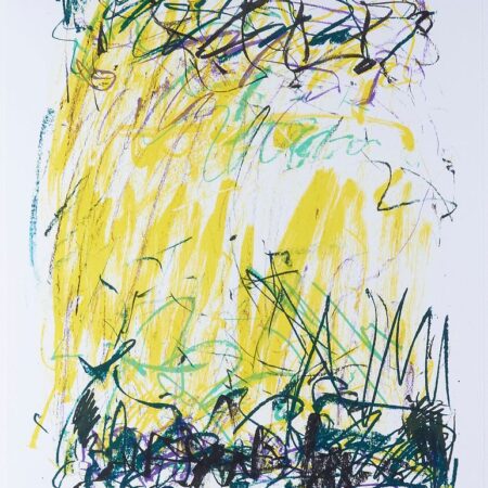 Joan Mitchell "Sides of a River II - Bedford" Lithograph 1981