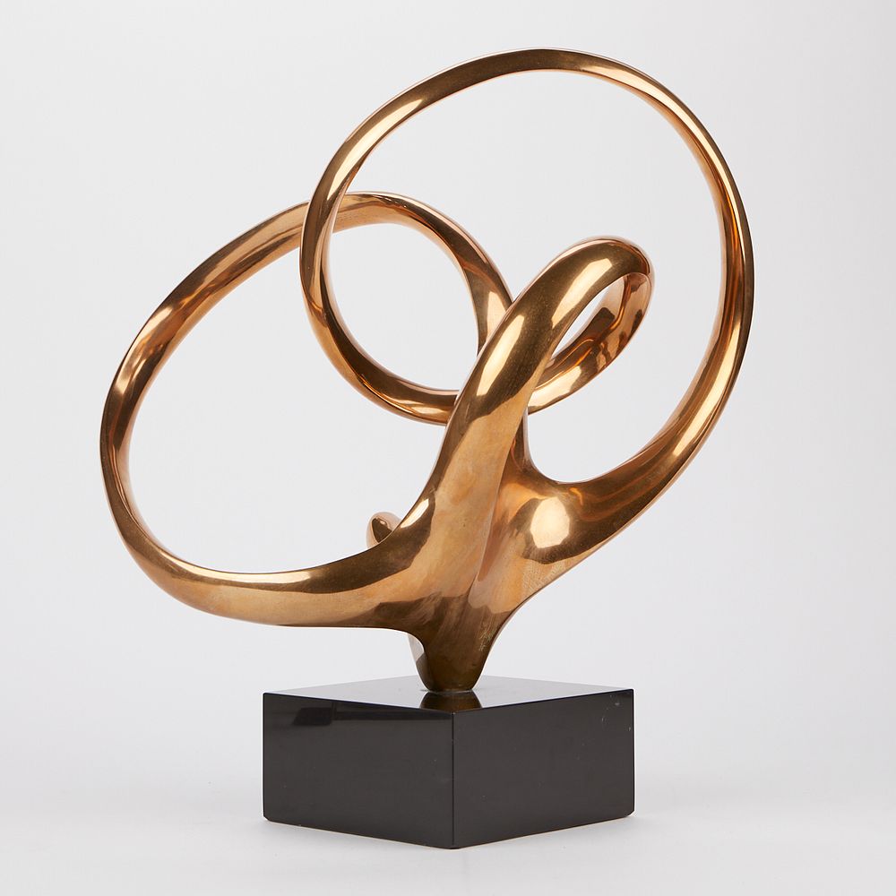 Antonio Kieff Abstract Bronze Sculpture