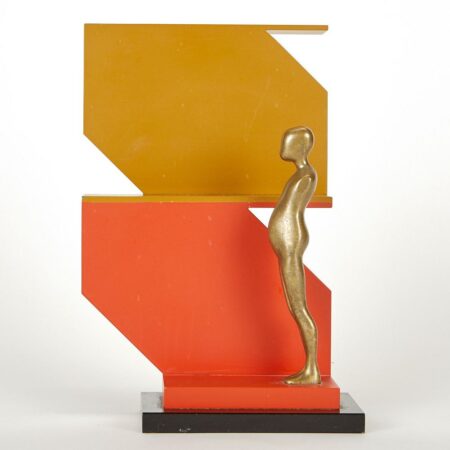 Ernest Trova Falling Man Sculpture Manscape