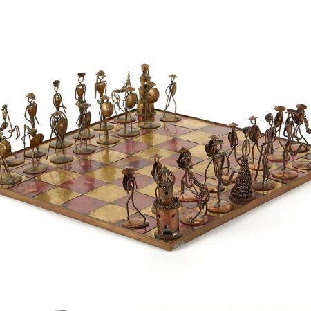 German Brutalist Chess Set