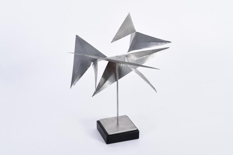 George Rickey (1907-2002), "Untitled" Steel Sculpture, 1995