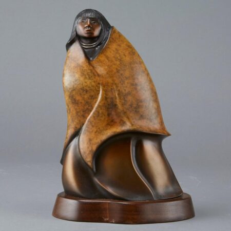 D. Hyde Butterfly Girl Bronze Sculpture