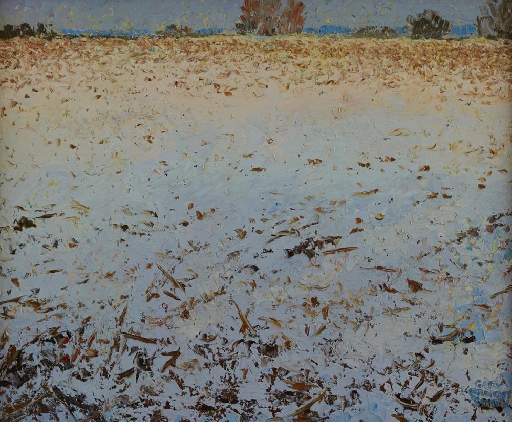 Gary E. Smith "Winter Day" Oil on Canvas