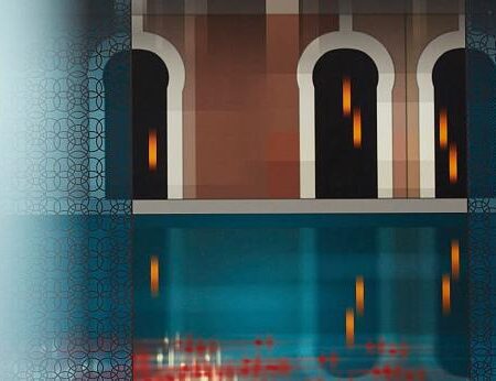 Jeremy Blake "Liquid Villa" Digital C-Print