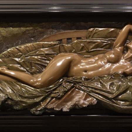 Bill Mack “Tranquility” Bonded Bronze Relief Sculpture Bill Mack