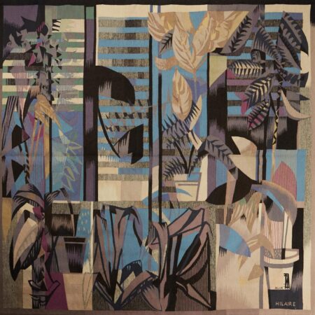 Camille Hilaire "La Serre Bleue" Tapestry