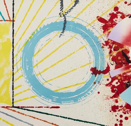 James Rosenquist "Yellow Landing" Lithograph