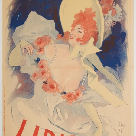 Jules Cheret "Lidia at the Alcazar d'Ete" Poster