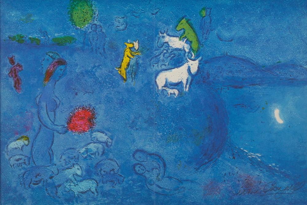 Marc Chagall "Spring" from "Daphnis & Chloe" 1977